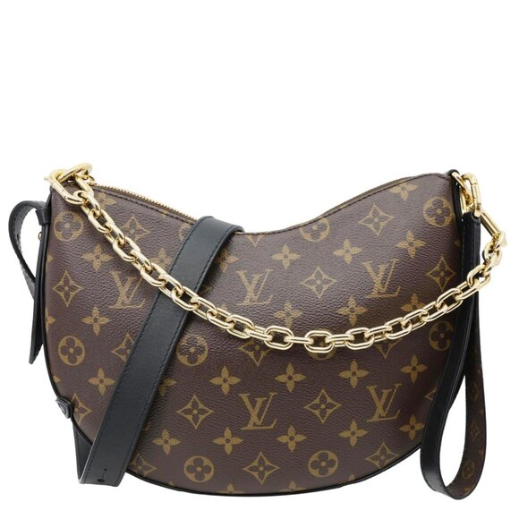 Louis Vuitton Cookie BB Monogram Canvas Hobo Bag Brown - Picture 1 of 12
